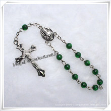 Acrylic Beads One Decade Rosary, Religious Catholic Bracelet with Cross (IO-CE030)